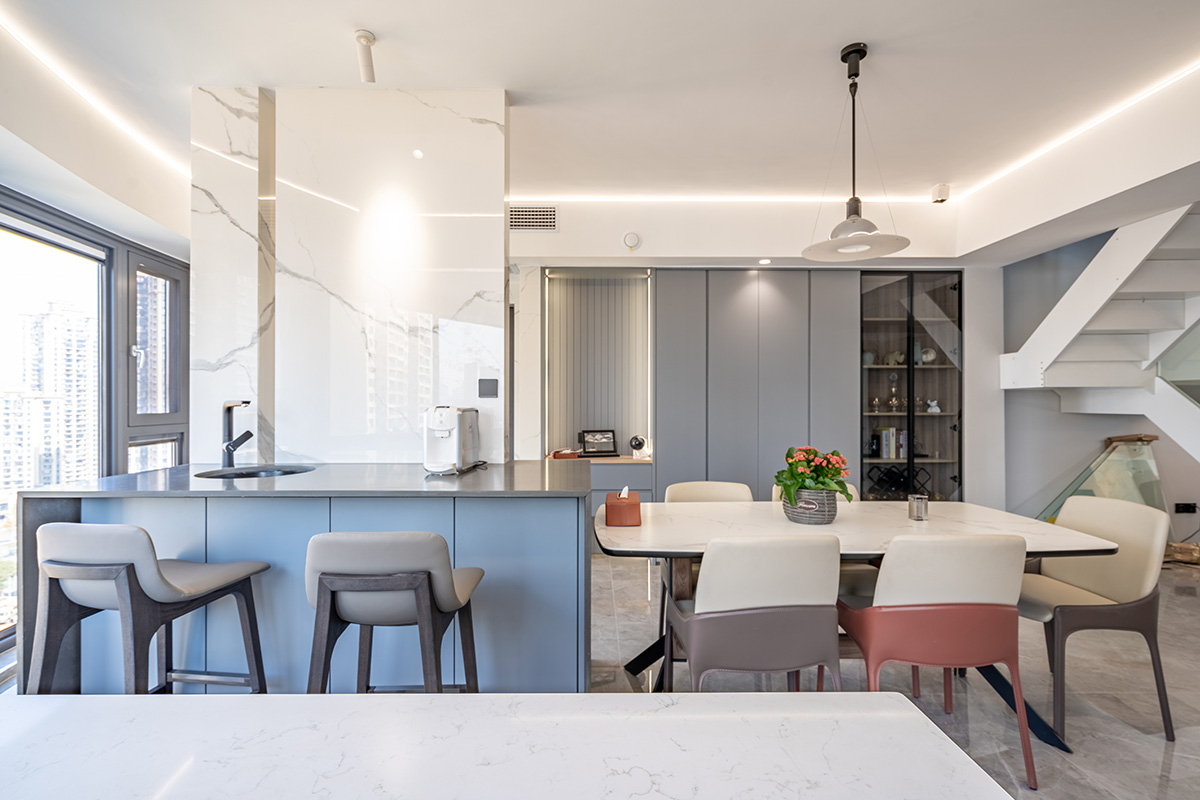 達美美立方200㎡雅致現代復式 裝修案例實景圖-DSC07309-HDR(1)