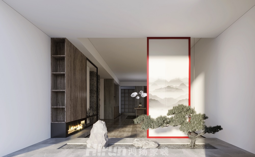 潤和紫郡110㎡雅致現代三居室 裝修案例效果圖-1111