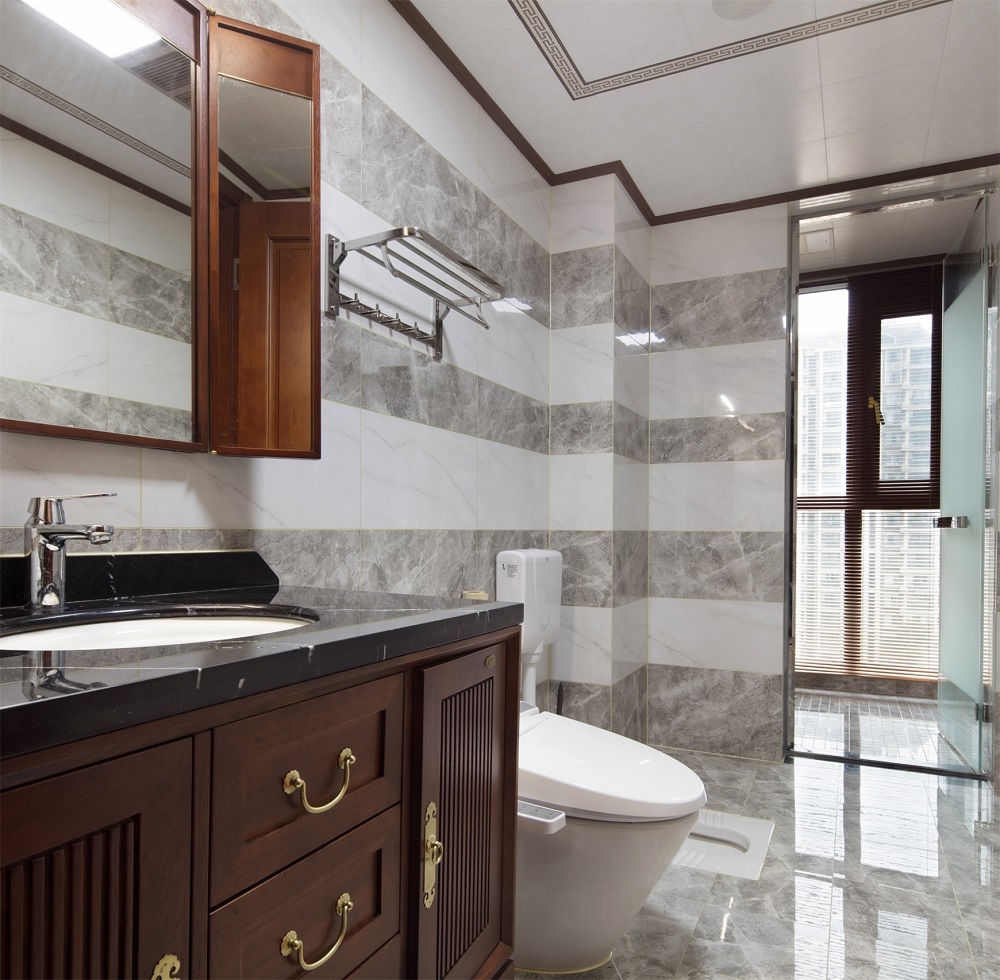 第六都213㎡復合寫意大平層 裝修案例實景圖-次衛