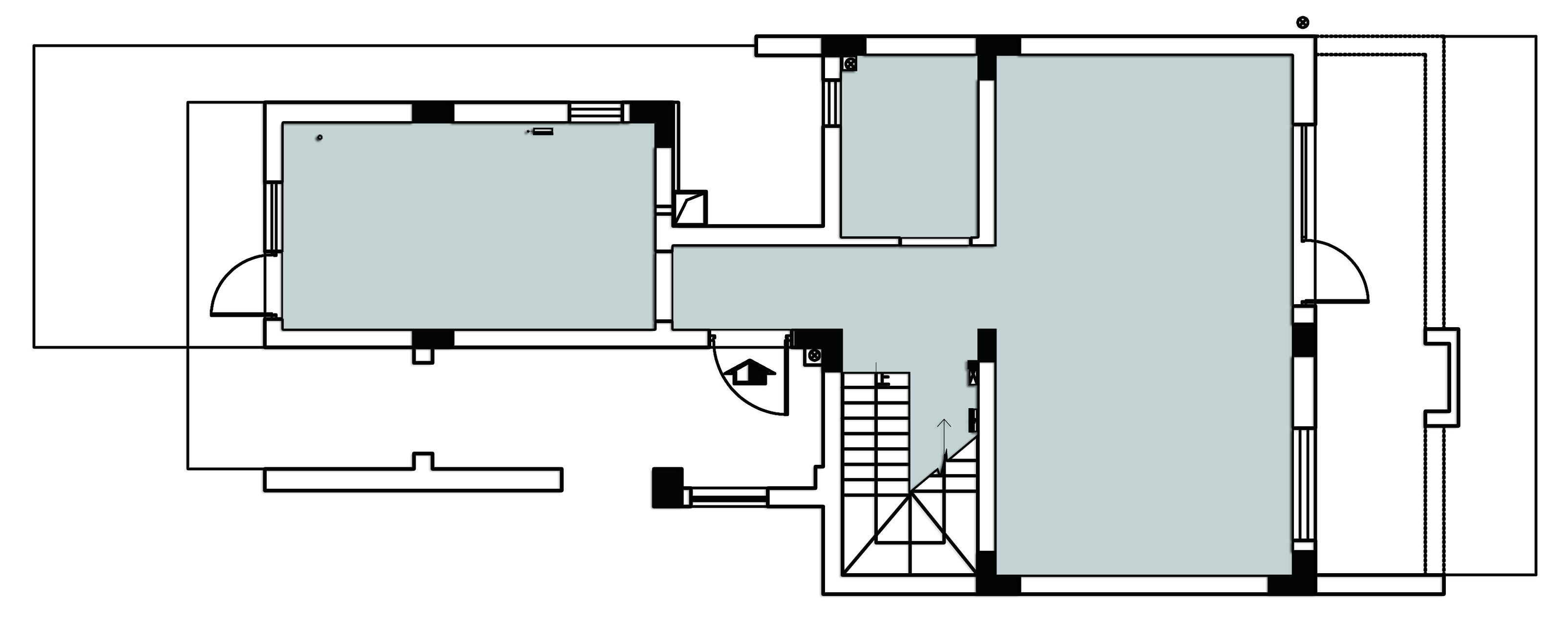 當代上品灣160㎡雅致現代疊墅 裝修案例效果圖-一樓原始圖