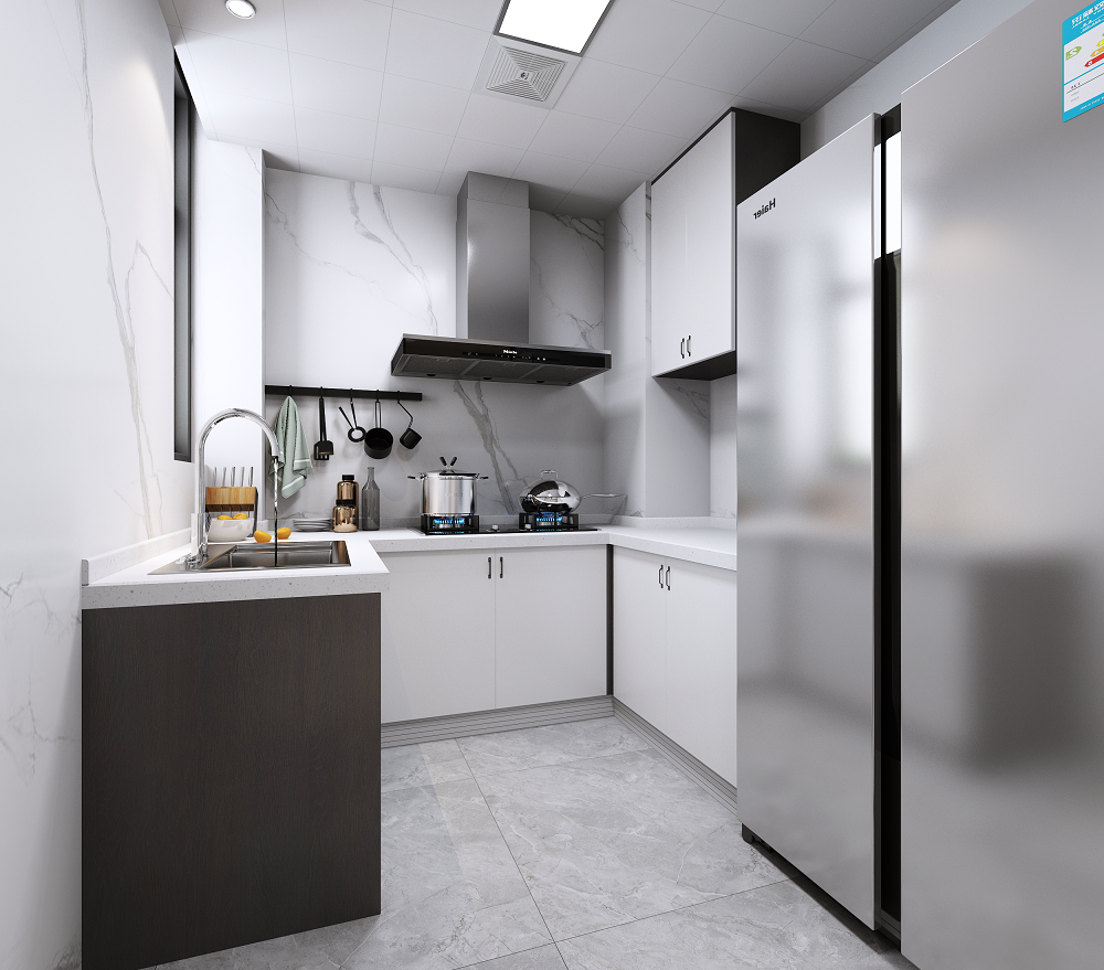 九龍灣92㎡雅致現代二居室 裝修案例效果圖-4ee356752a4a7646464ad369b73d2c6