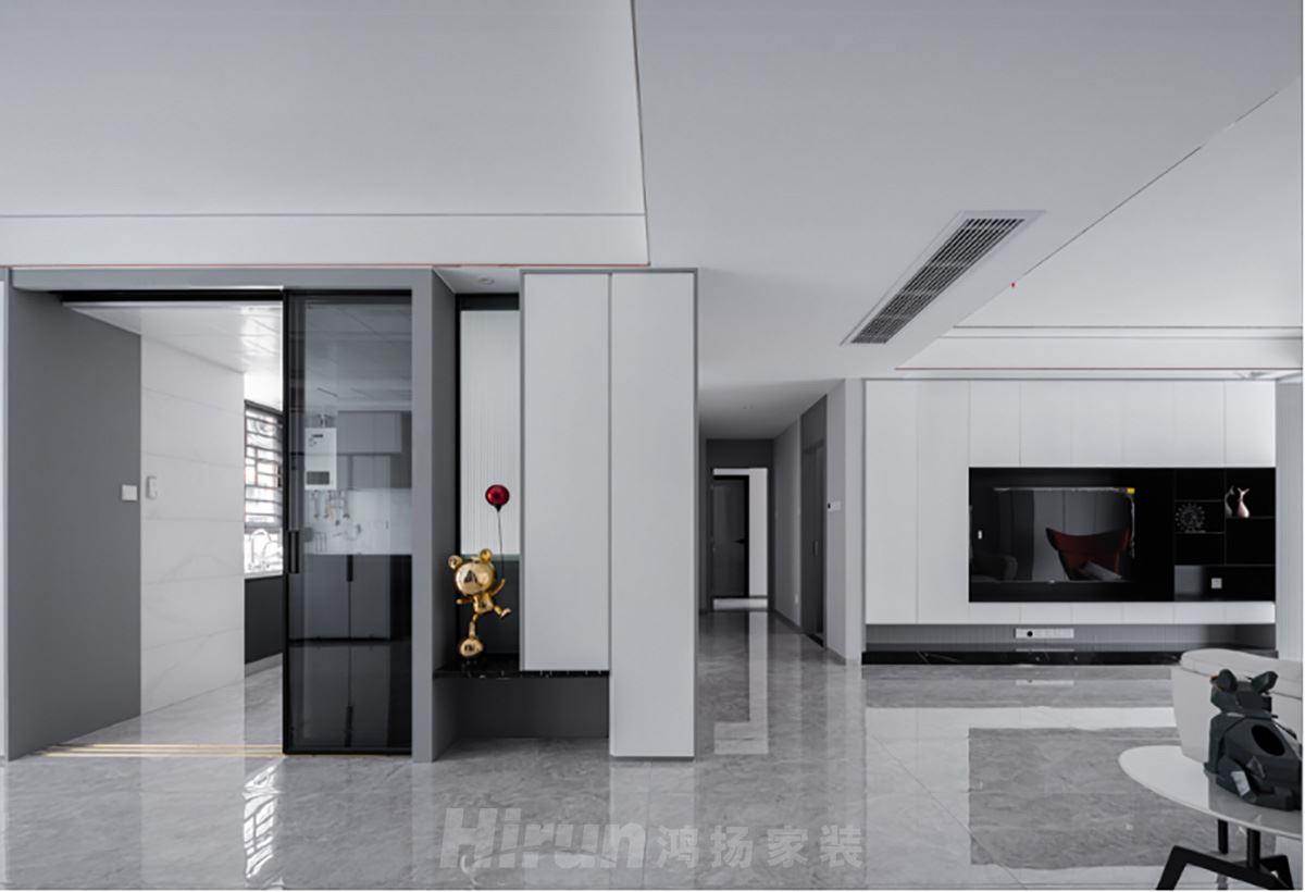 梅溪正榮府120㎡雅致現(xiàn)代四居室 裝修案例實景圖-image6