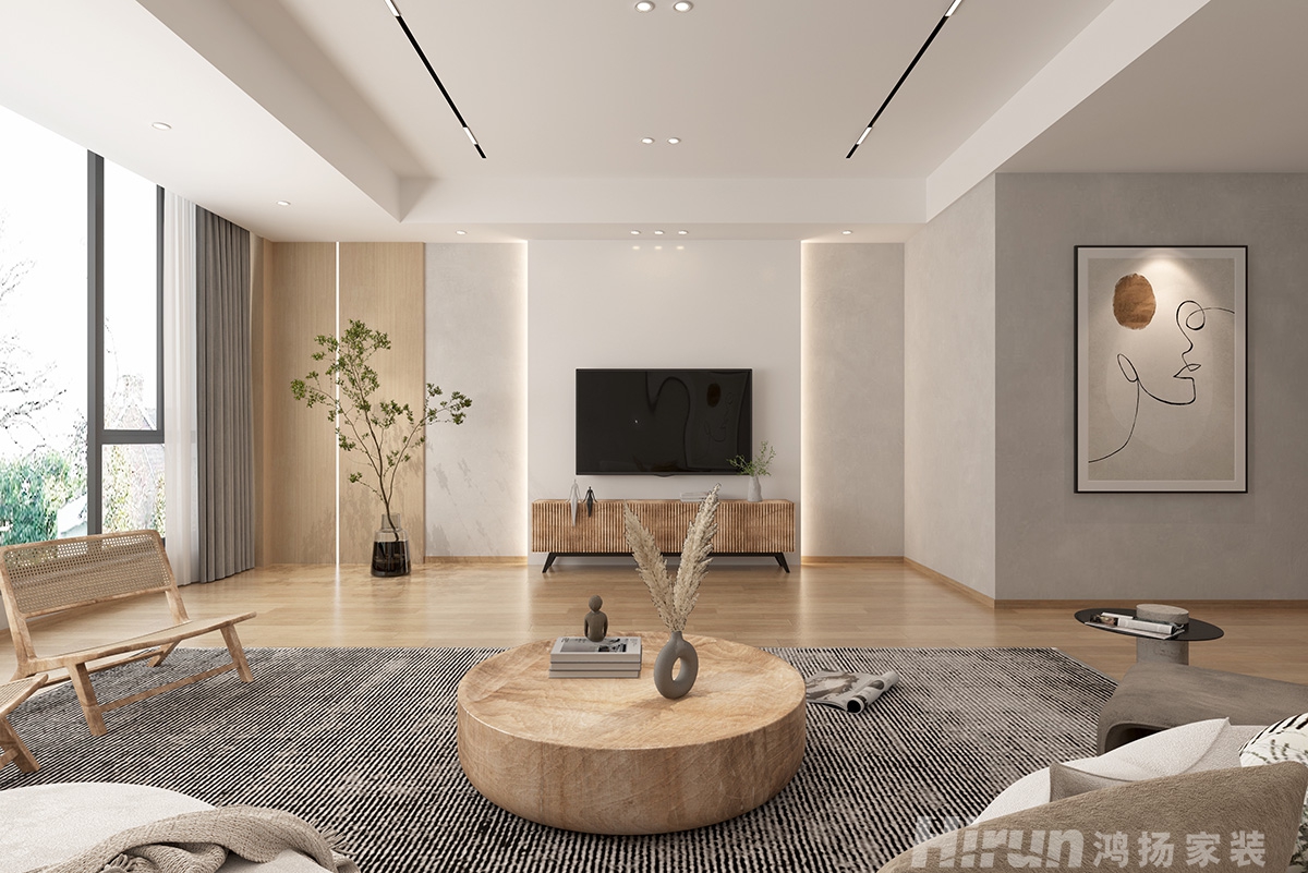 恒基旭輝湖山賦400㎡北歐之光別墅 裝修案例效果圖-3