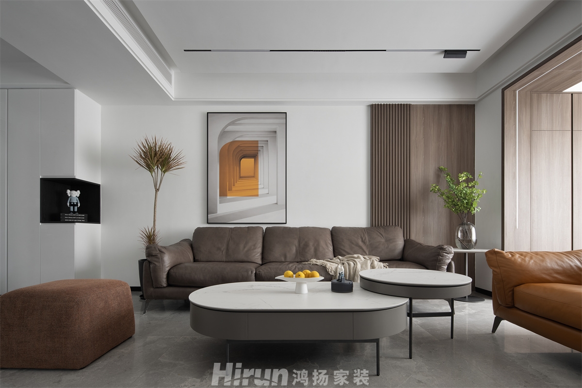 陽光城悅瀾府160㎡雅致現代復式 裝修案例實景圖-9