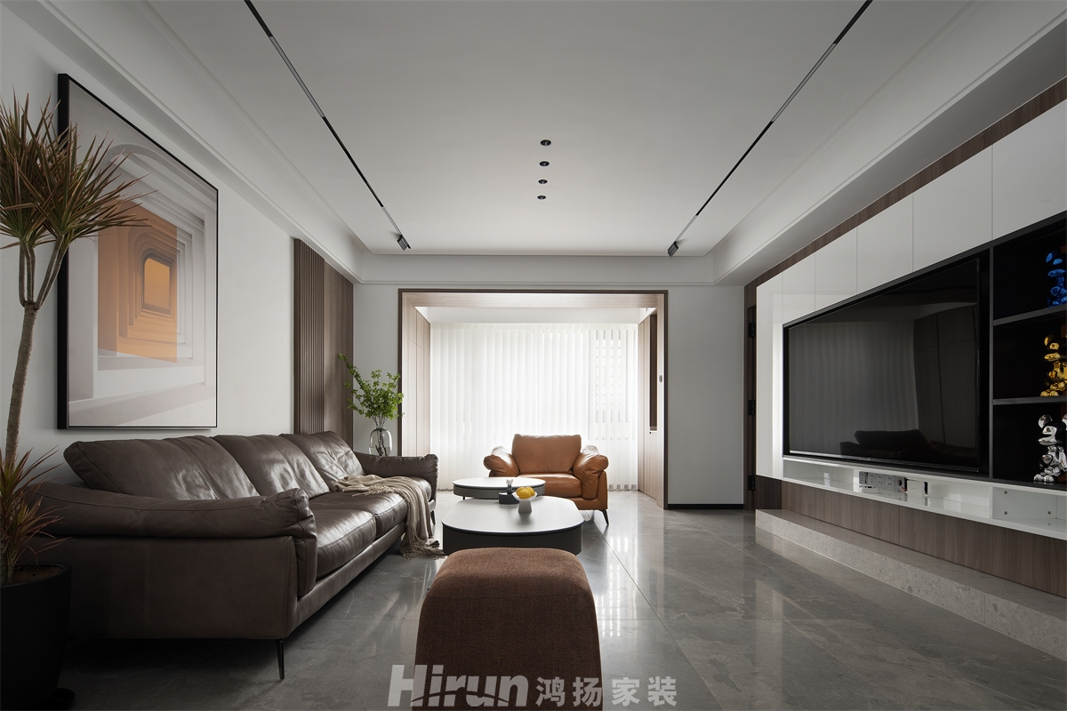 陽光城悅瀾府160㎡雅致現代復式 裝修案例實景圖-10