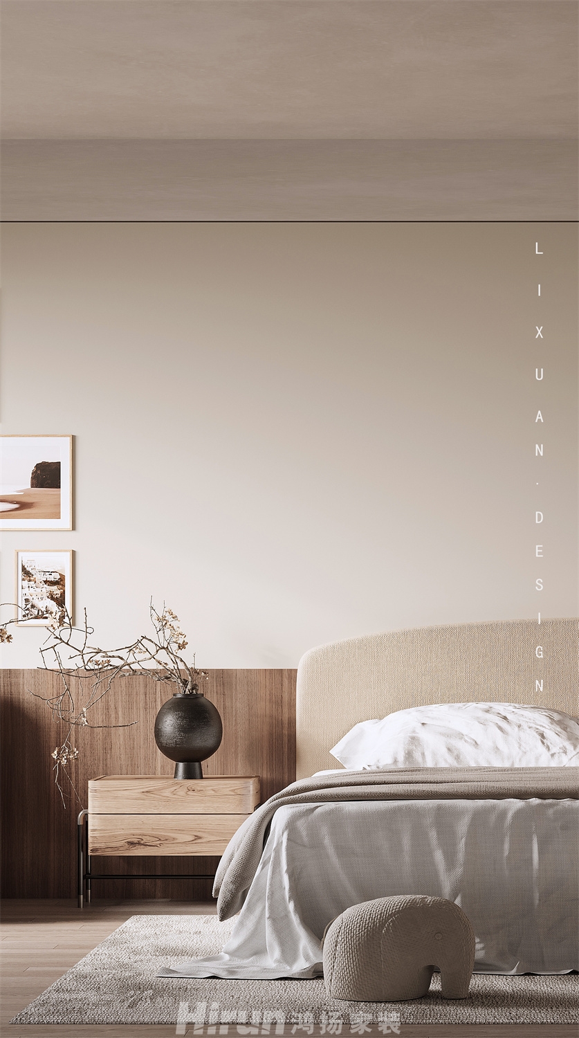 麓隱桐溪180㎡優(yōu)雅繽紛大平層 裝修案例效果圖-2