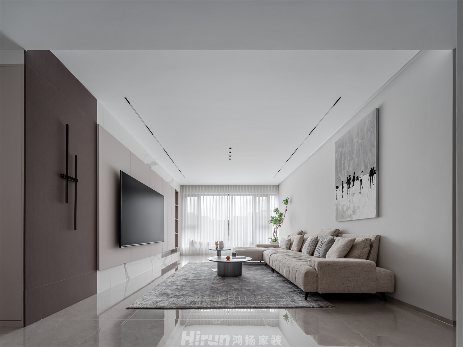 建發松雅院145㎡優雅繽紛四居室 裝修案例實景圖-5