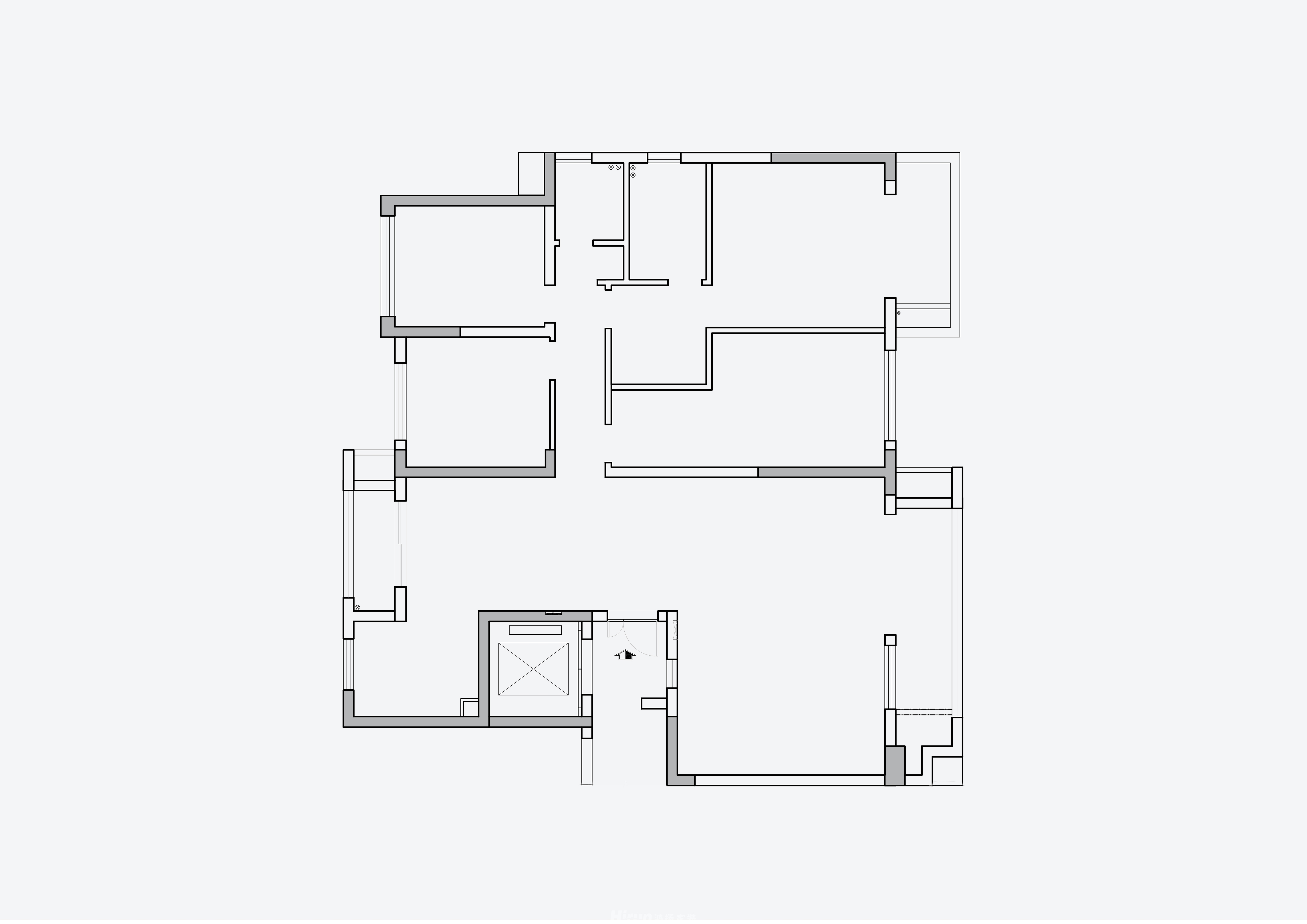 中天棲息里180㎡北歐之光大平層 裝修案例實景圖-12