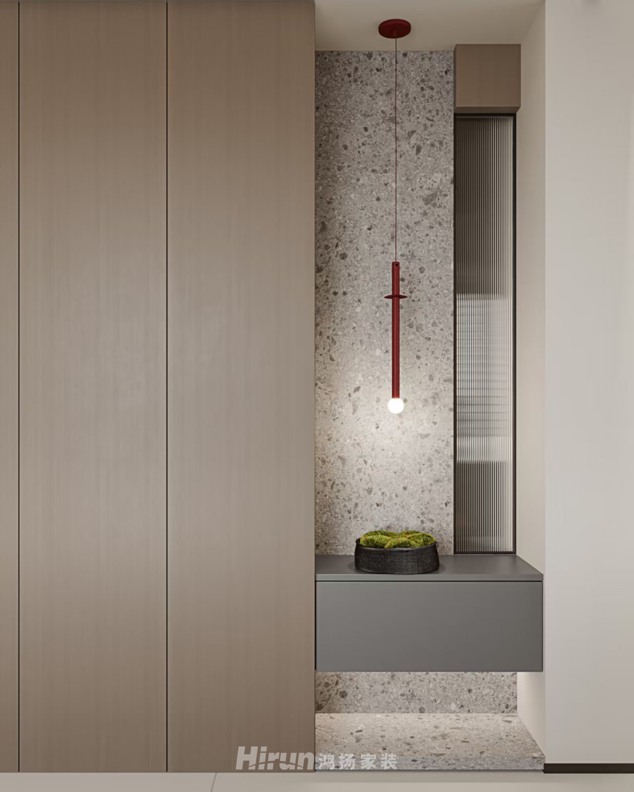 陽光城愉景苑150㎡雅致現(xiàn)代四居室 裝修案例效果圖-4