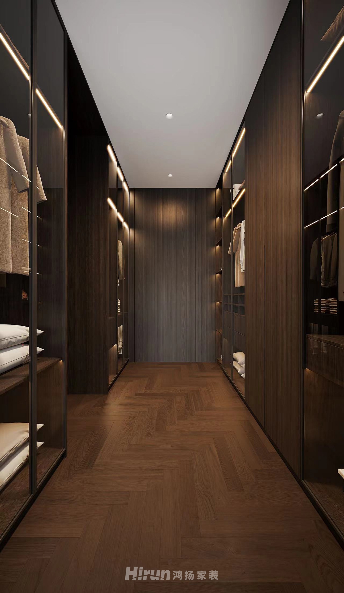 東原麓印長江320㎡新裝飾主義別墅 裝修案例效果圖-5