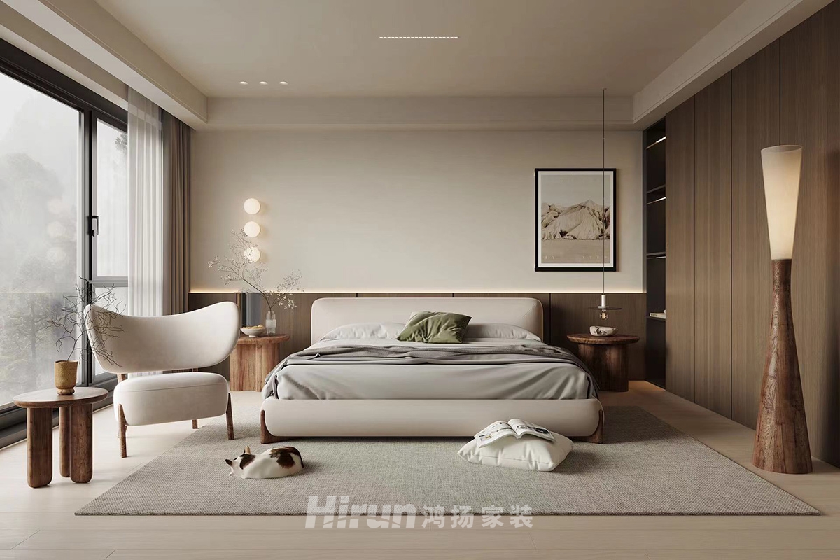 東原麓印長江320㎡新裝飾主義別墅 裝修案例效果圖-4