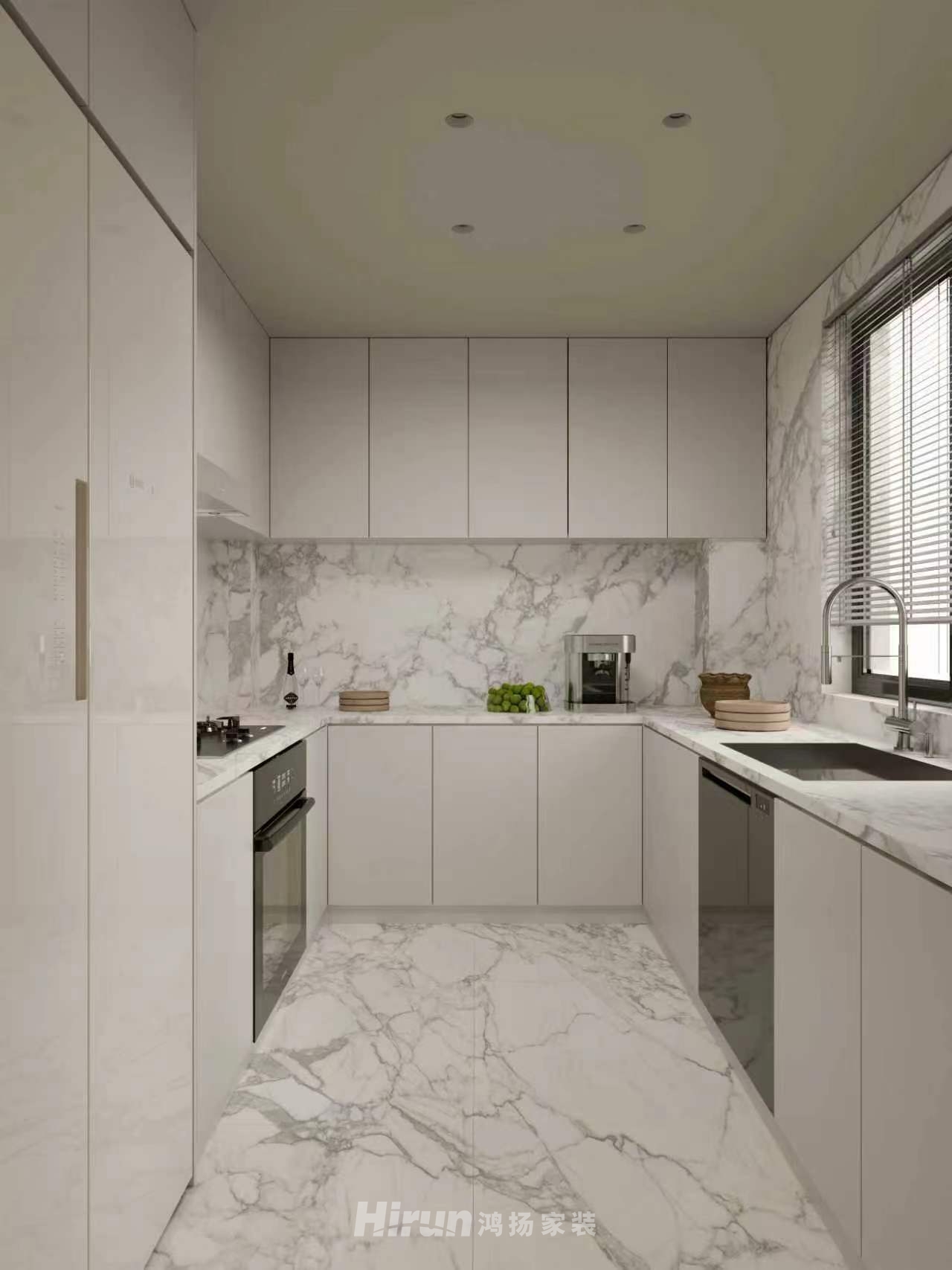 名都花園180㎡新裝飾主義大平層 裝修案例效果圖-16