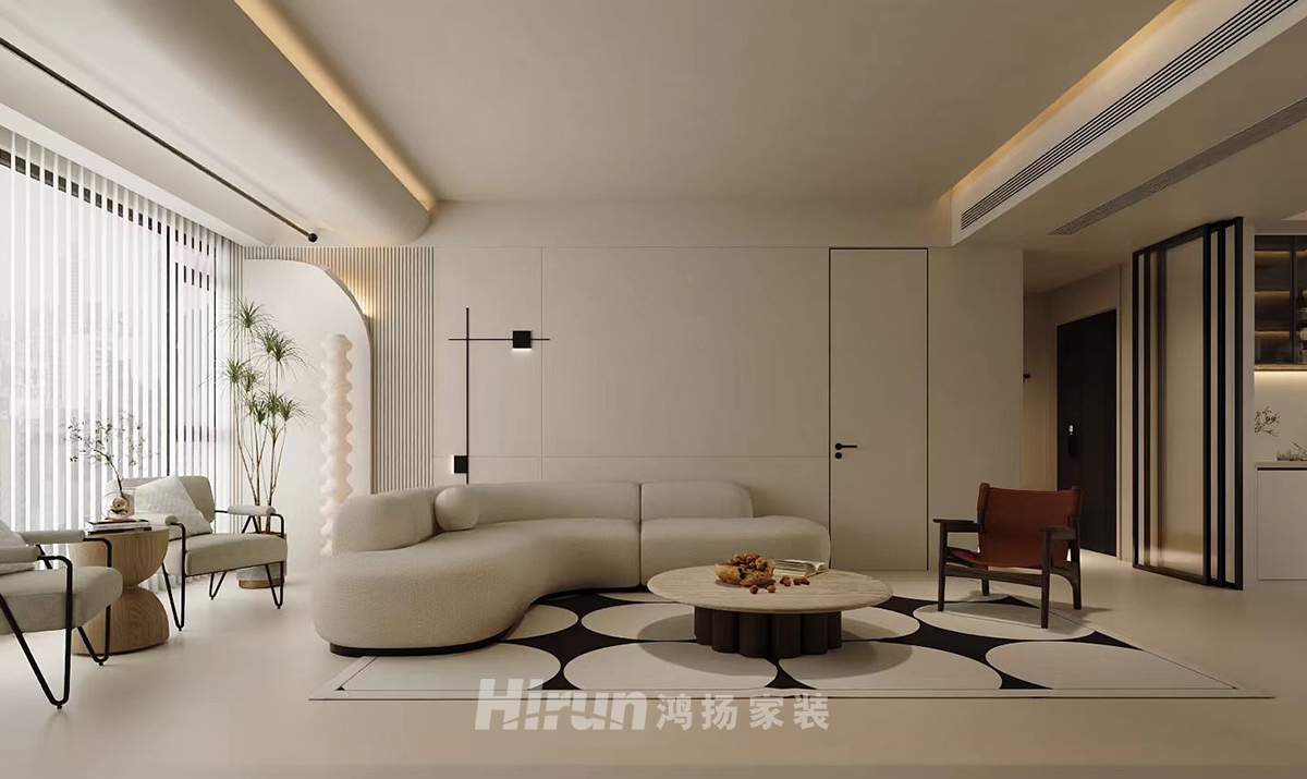 潤和湘江天地170㎡北歐之光大平層 裝修案例效果圖-5