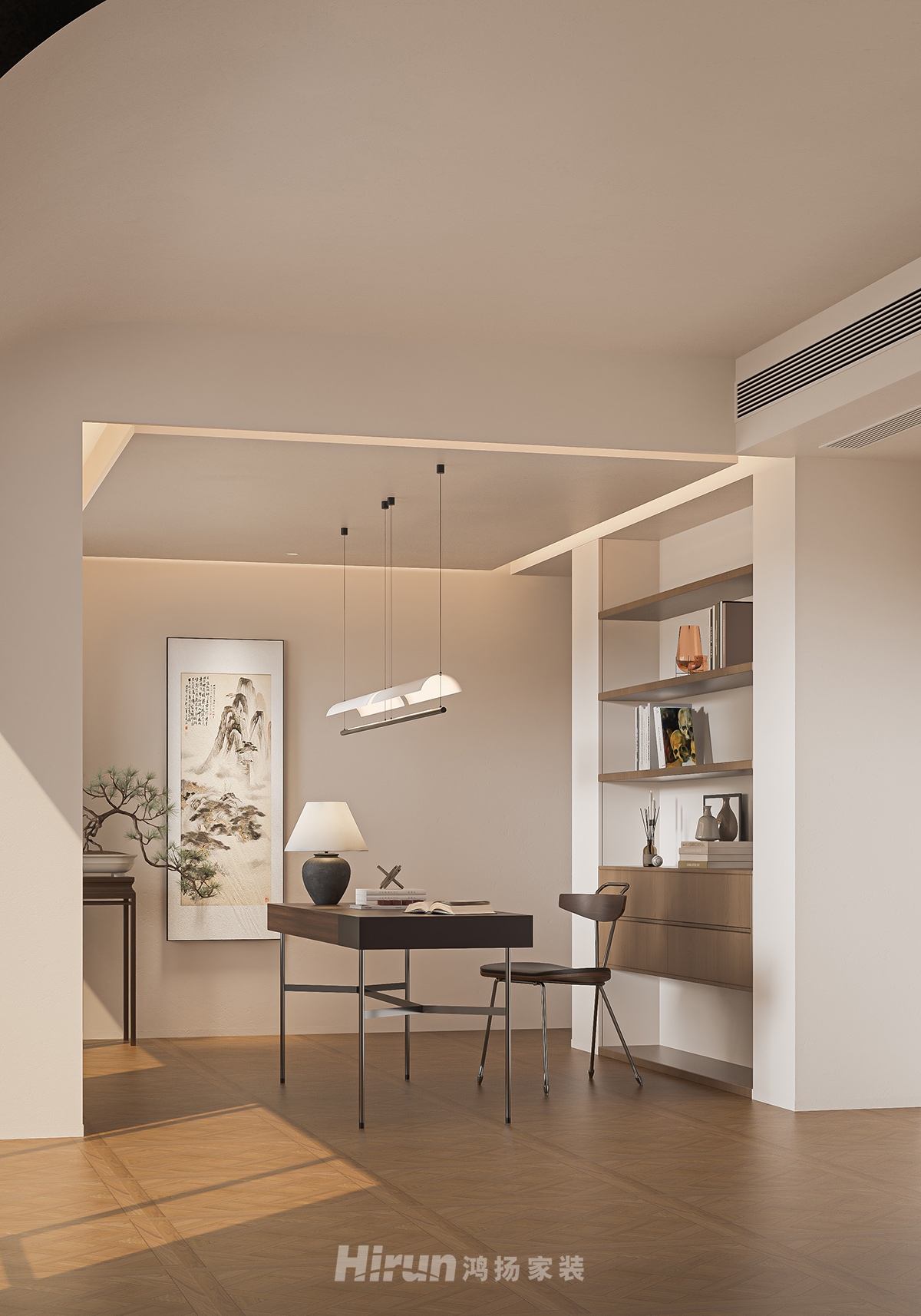 碧桂園薈雋棠300㎡北歐之光別墅 裝修案例效果圖-12