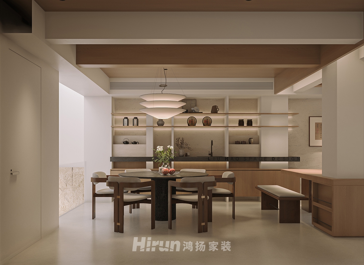 碧桂園薈雋棠300㎡北歐之光別墅 裝修案例效果圖-1