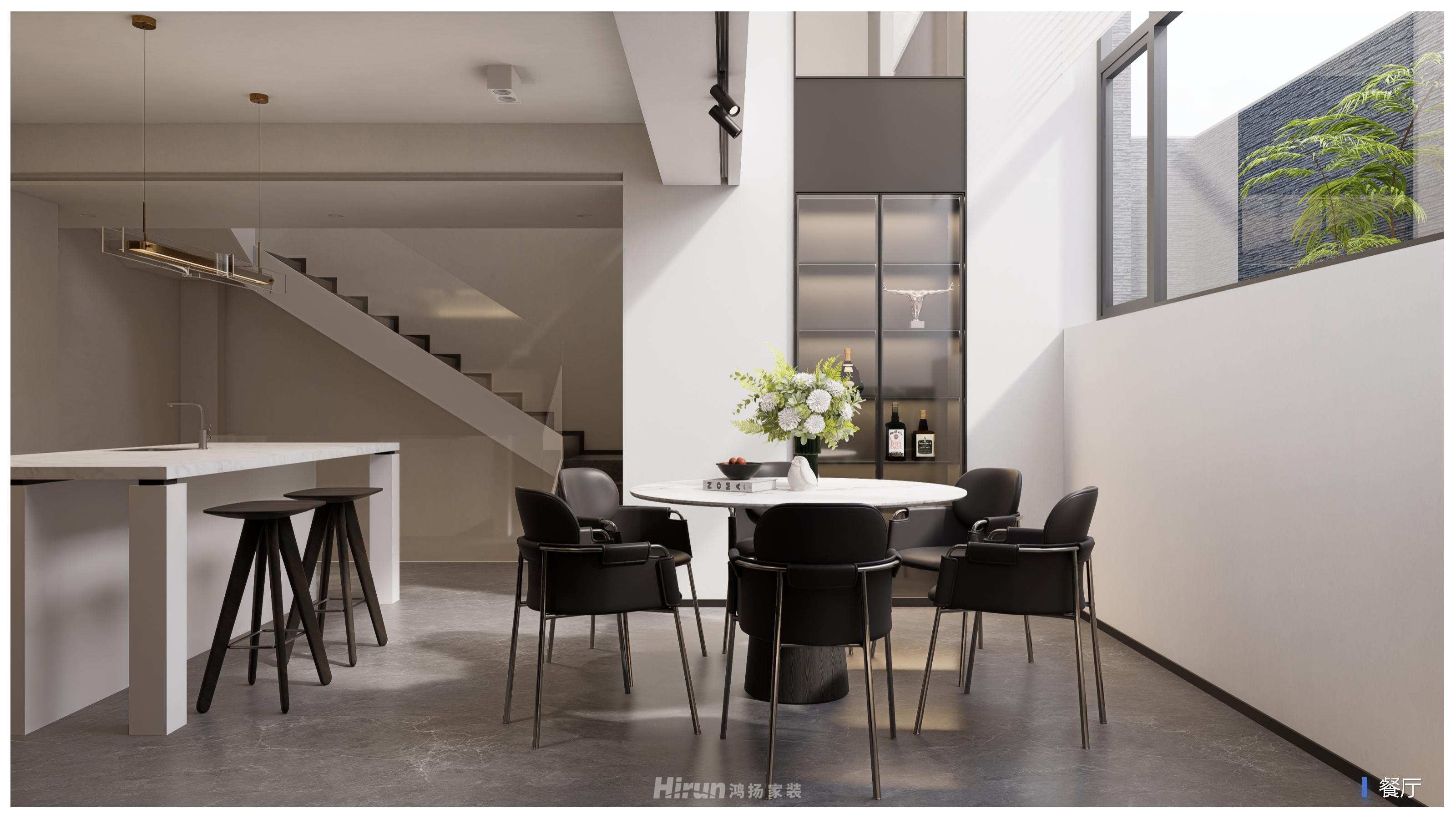 碧桂園薈雋棠400㎡雅致現代別墅 裝修案例效果圖-12