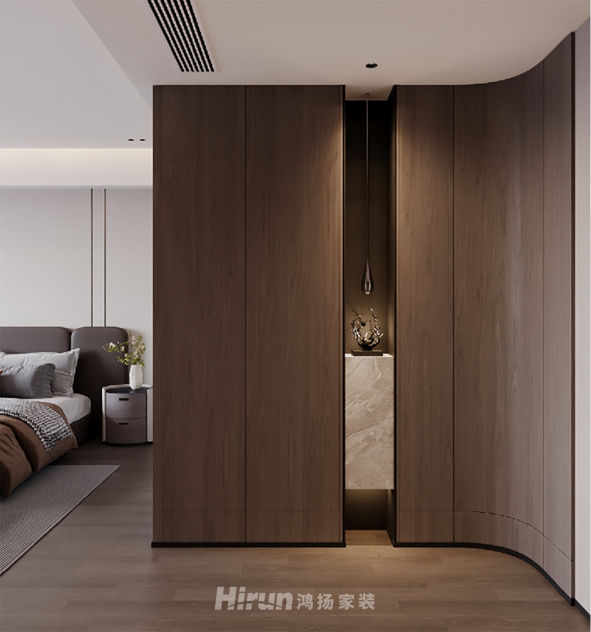 旭輝鉑悅湘江370㎡新裝飾主義大平層 裝修案例效果圖-10