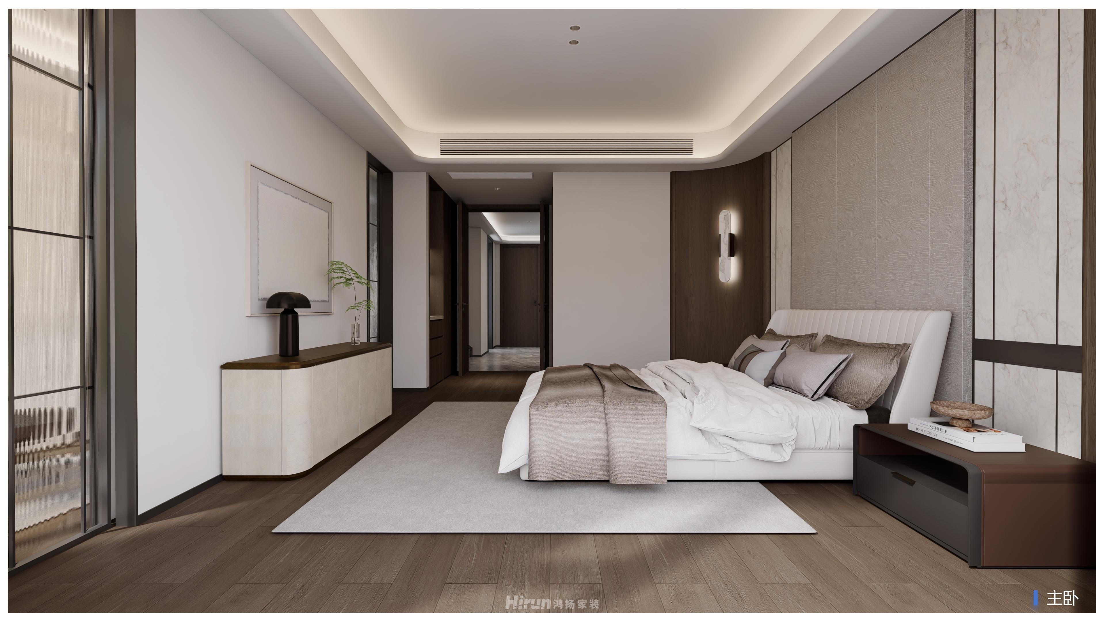 東方大院460㎡雅致現代別墅 裝修案例效果圖-17