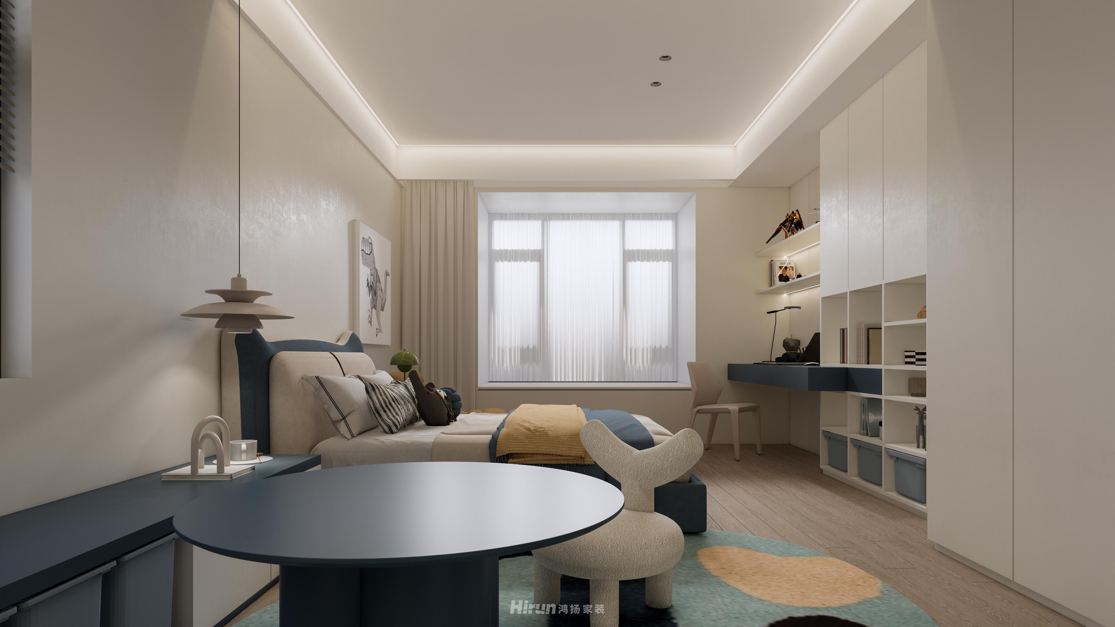 江山壹號280㎡北歐之光大平層 裝修案例效果圖-2