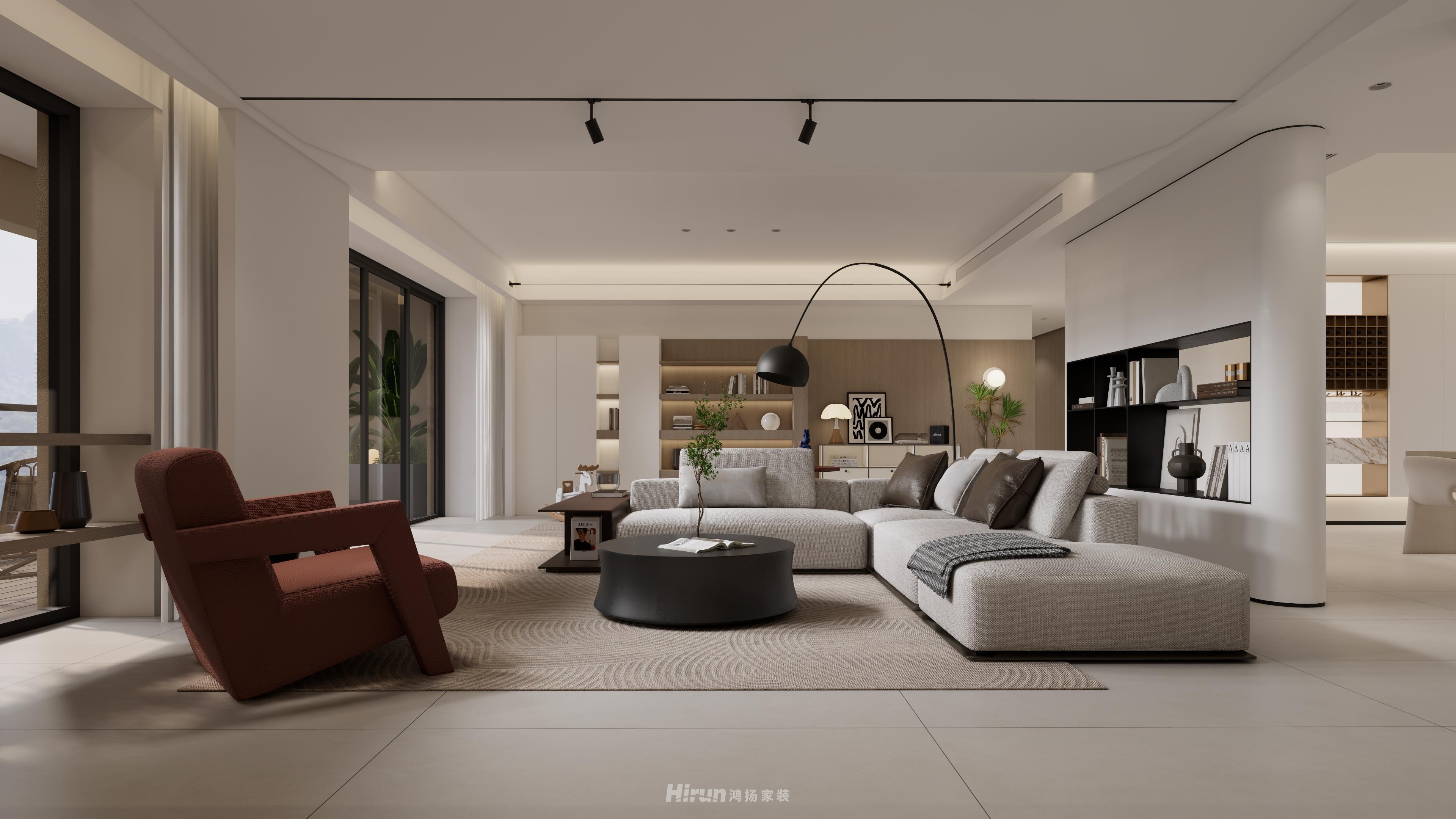 江山壹號280㎡北歐之光大平層 裝修案例效果圖-8