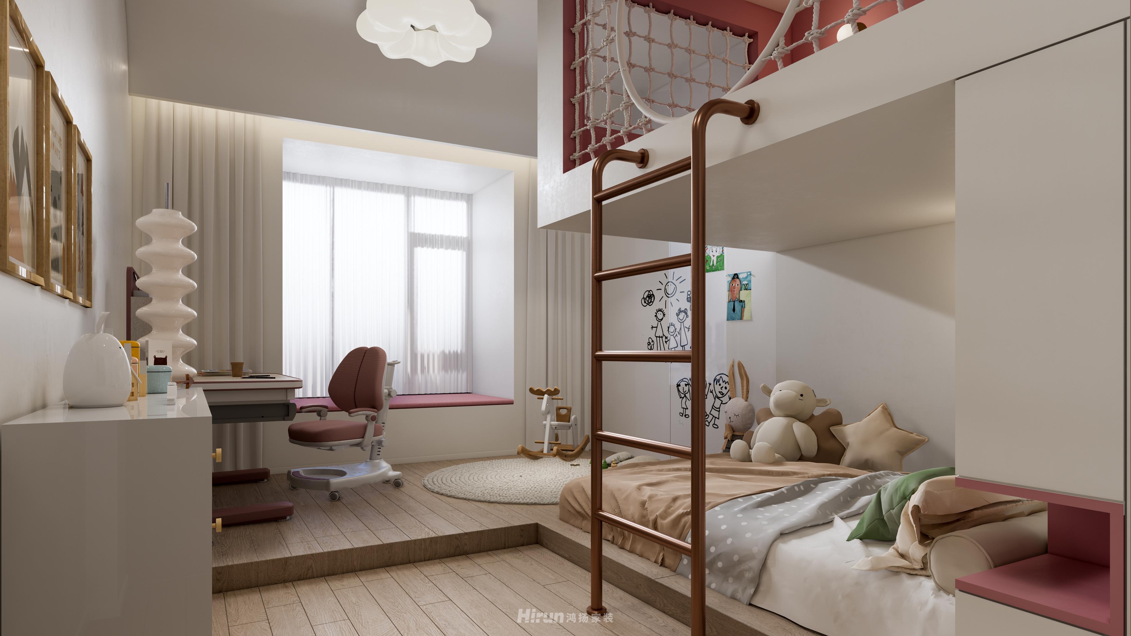 江山壹號280㎡北歐之光大平層 裝修案例效果圖-15