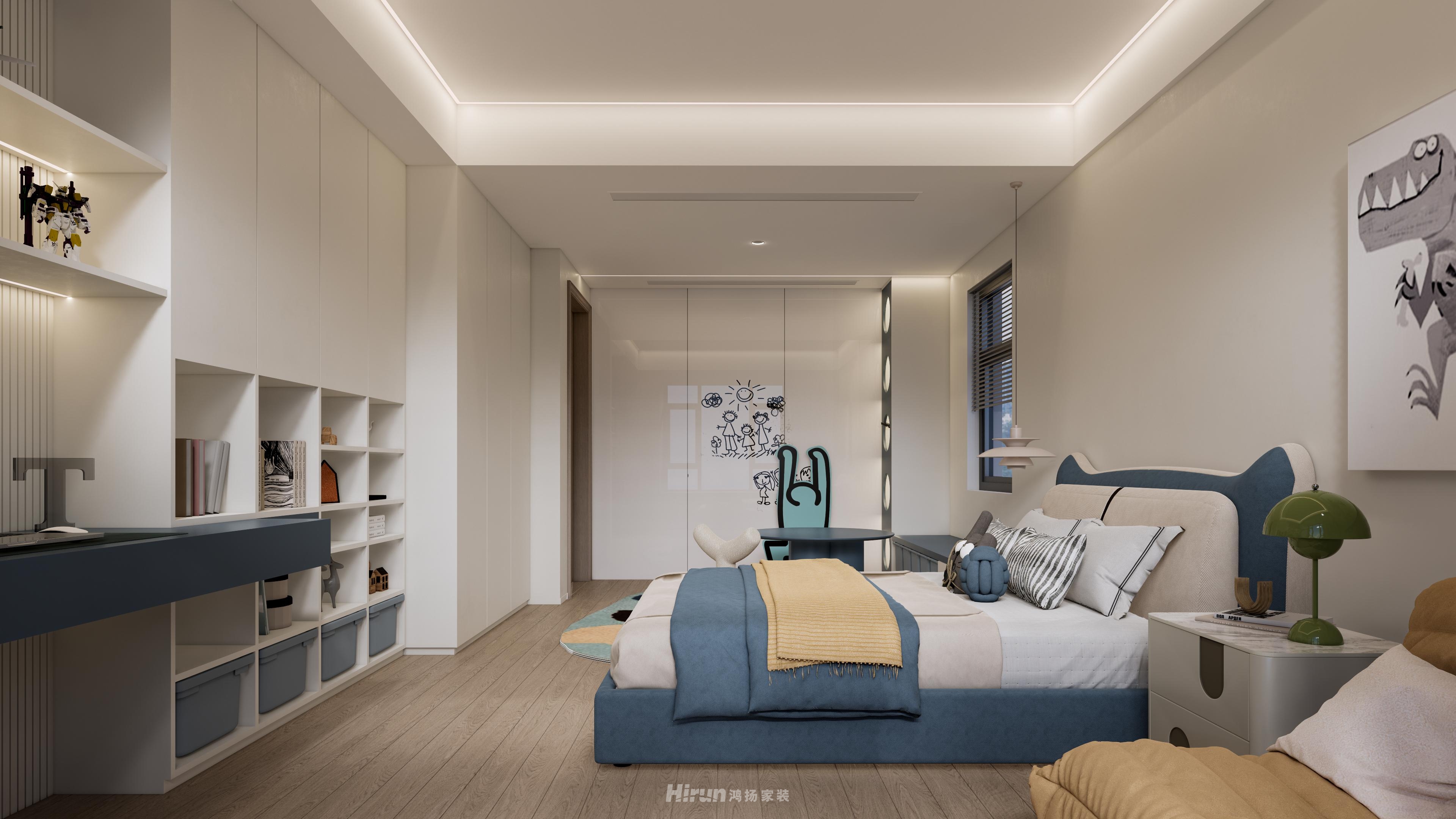 江山壹號280㎡北歐之光大平層 裝修案例效果圖-23