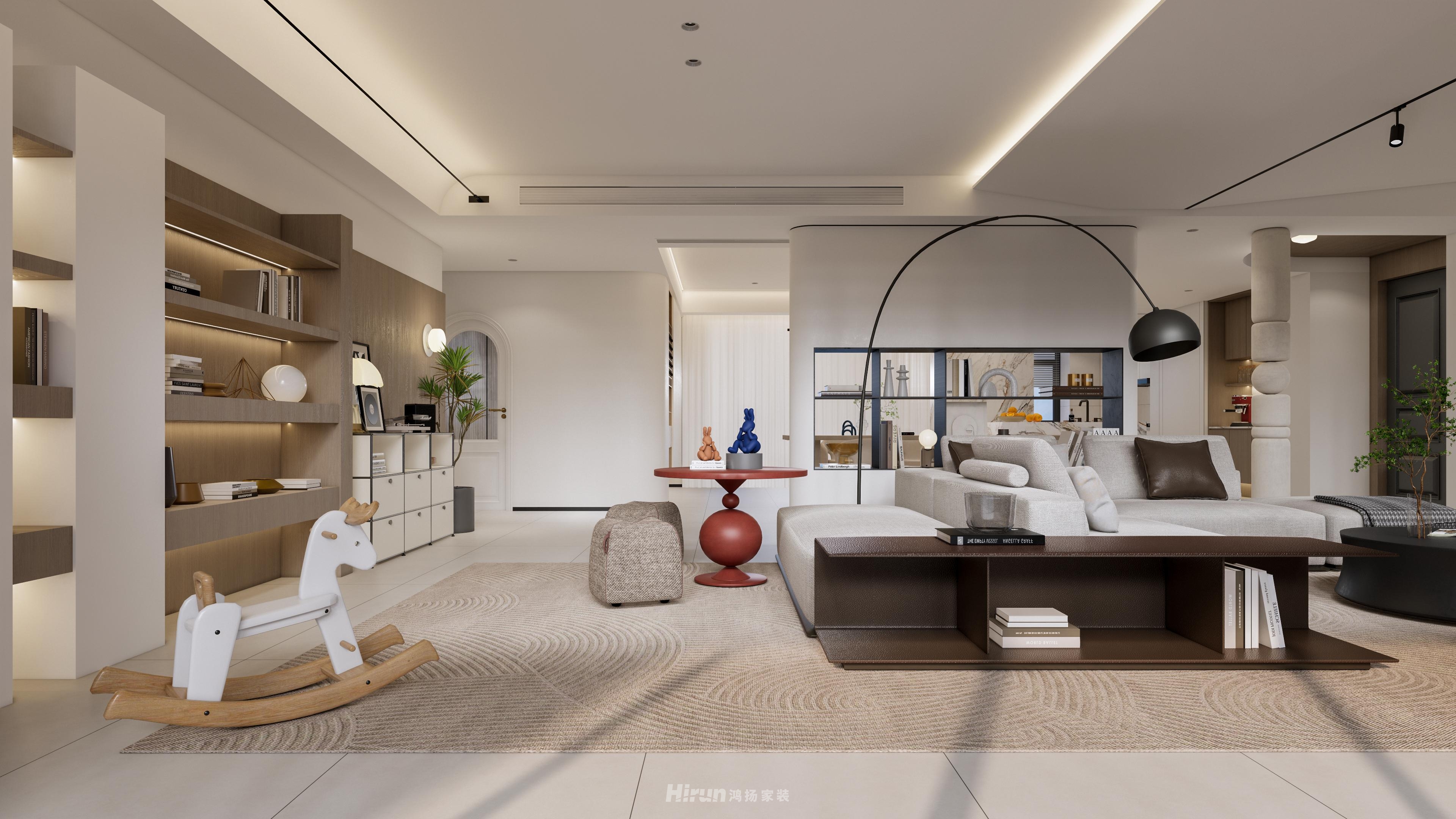 江山壹號280㎡北歐之光大平層 裝修案例效果圖-27