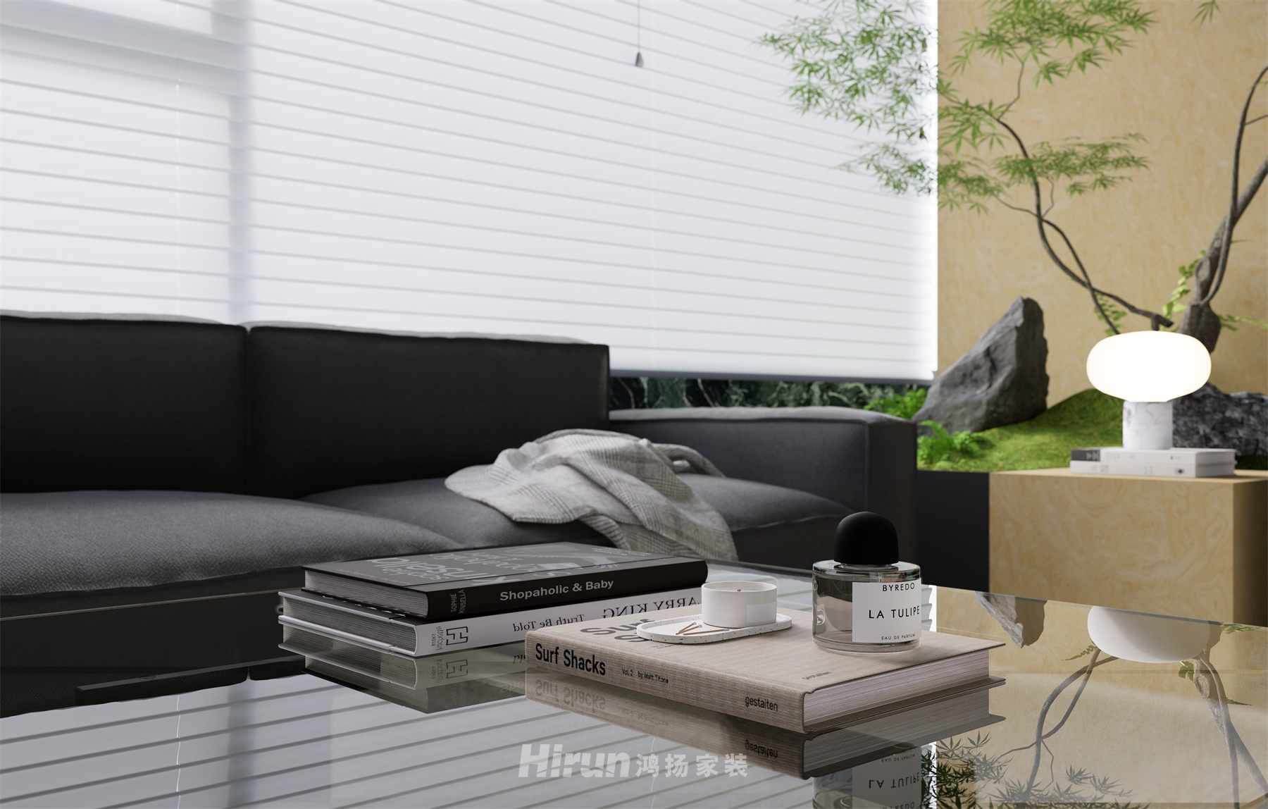 工作室30㎡北歐之光寫字樓 裝修案例效果圖-3