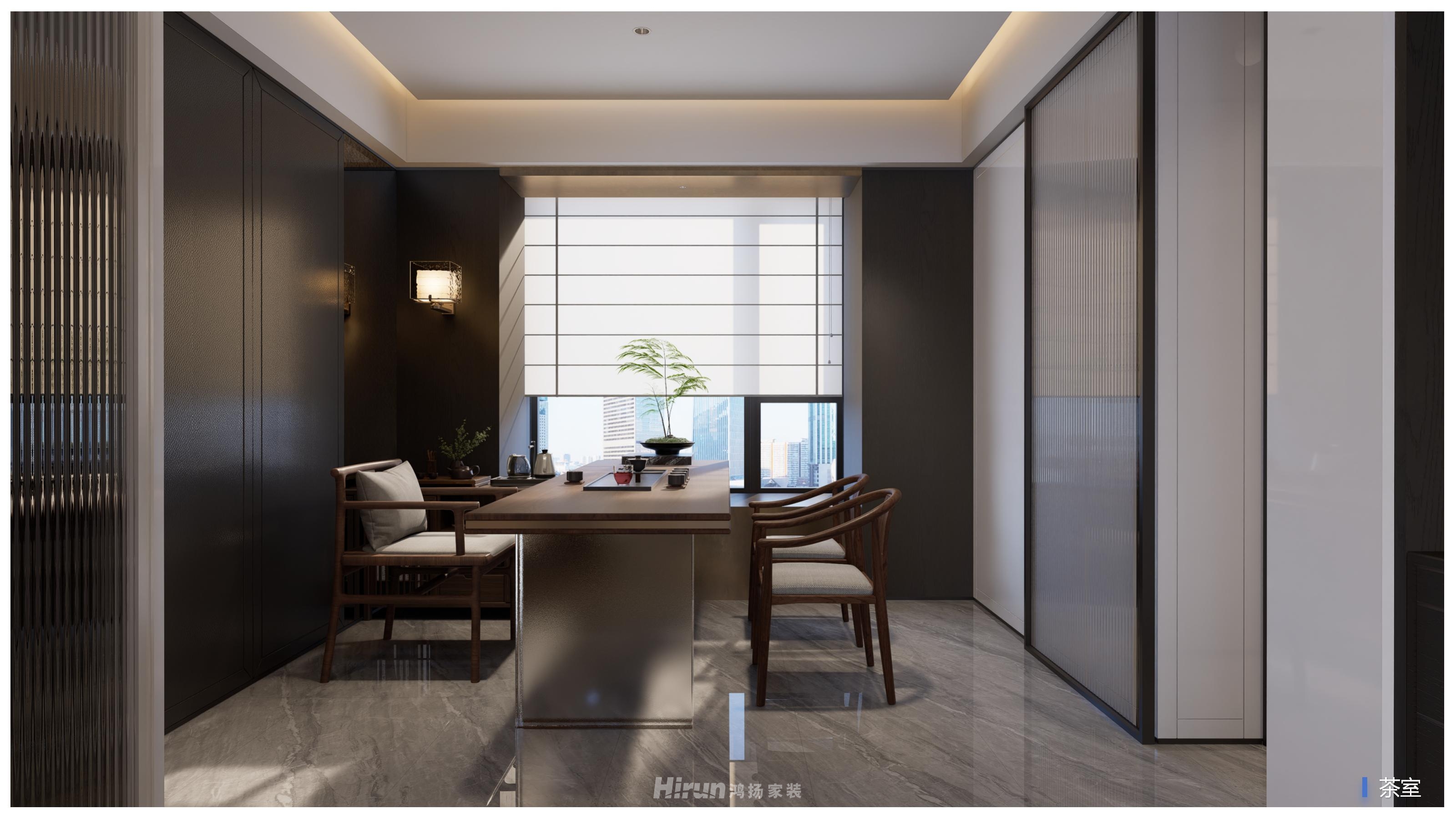 旭輝鉑悅湘江275㎡新裝飾主義大平層 裝修案例效果圖-14