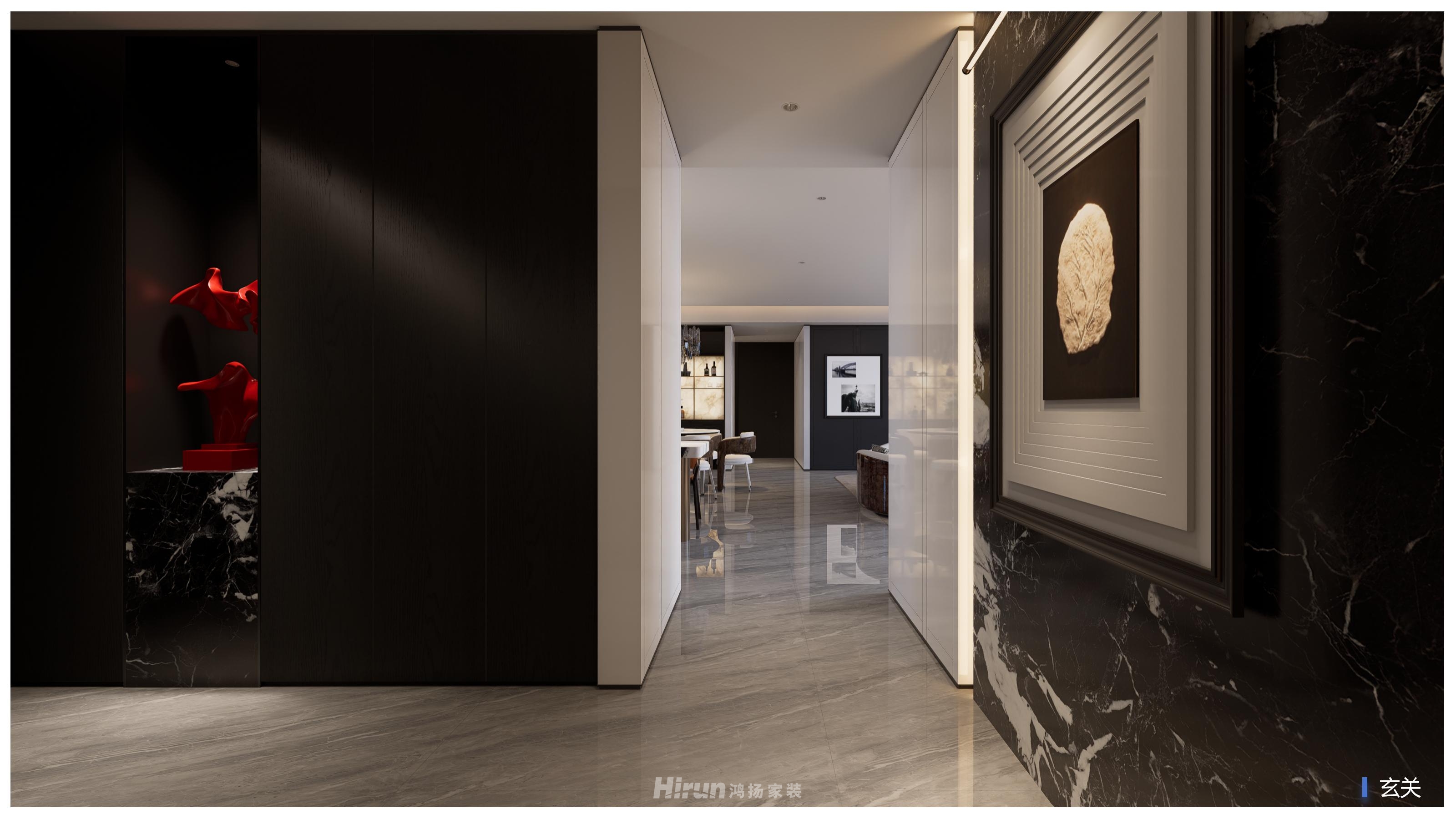 旭輝鉑悅湘江275㎡新裝飾主義大平層 裝修案例效果圖-24