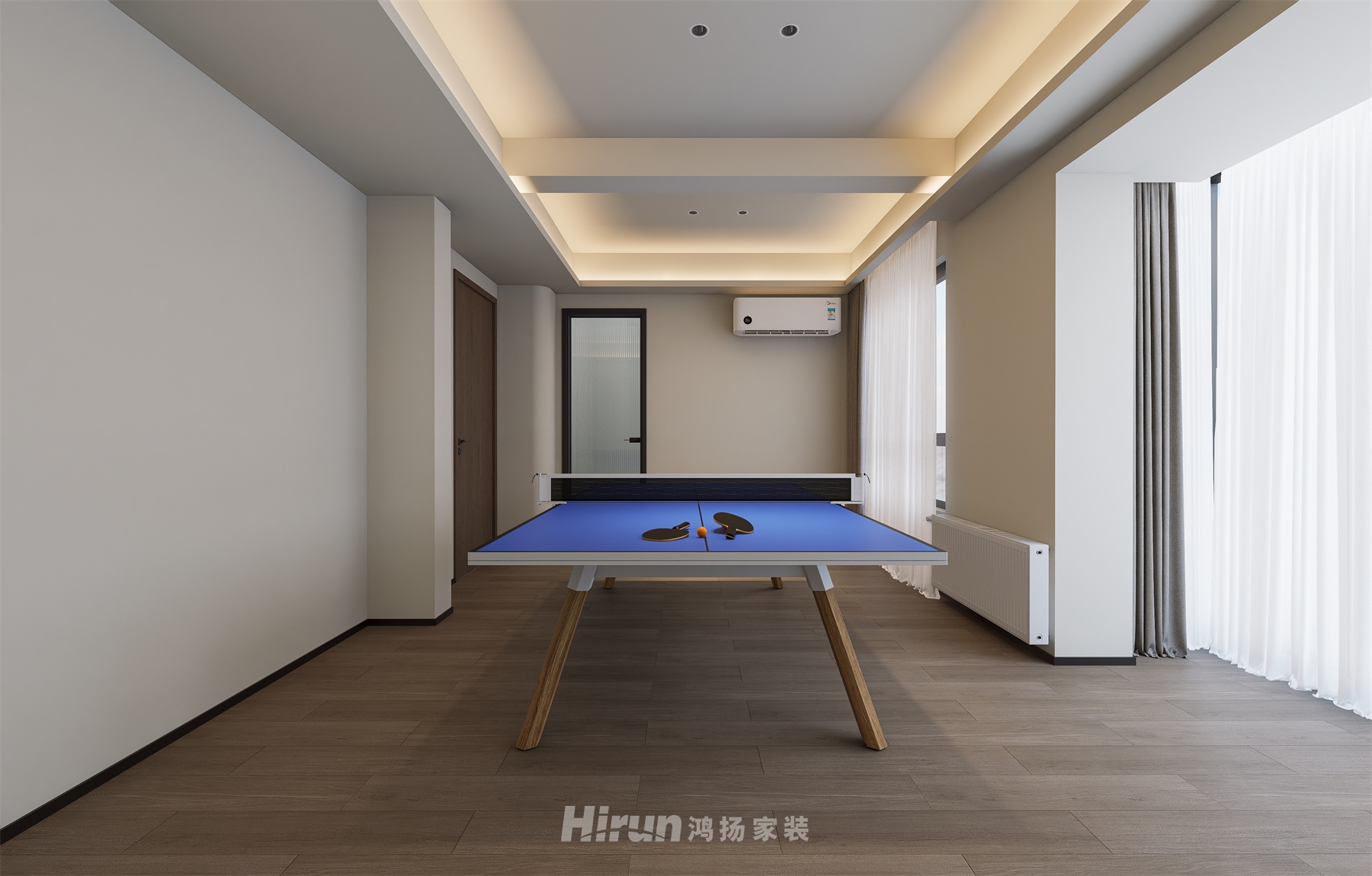 普羅旺斯360㎡意境東方復式 裝修案例效果圖-1