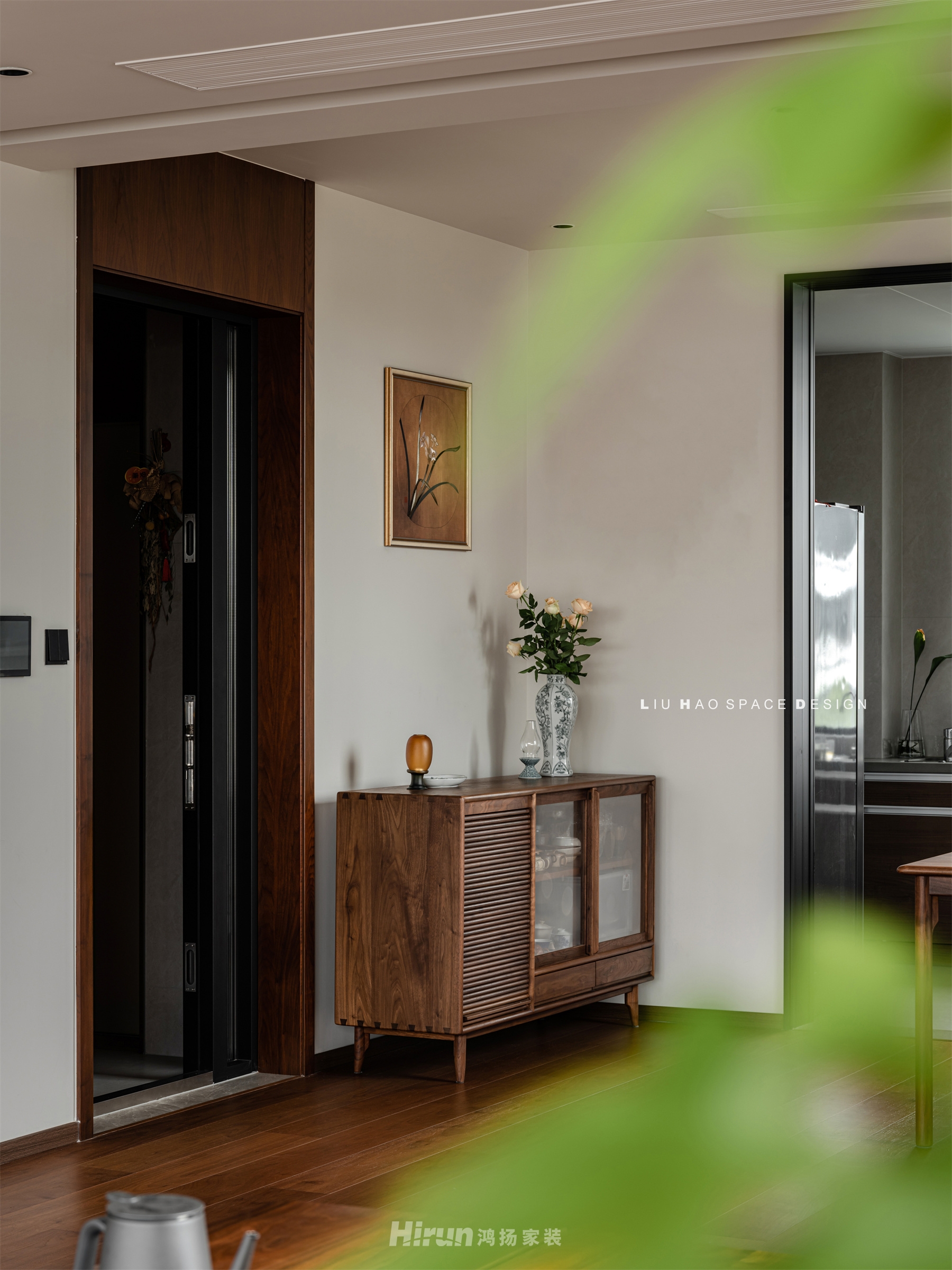 湘江玥180㎡江南印象三居室 裝修案例實景圖-3