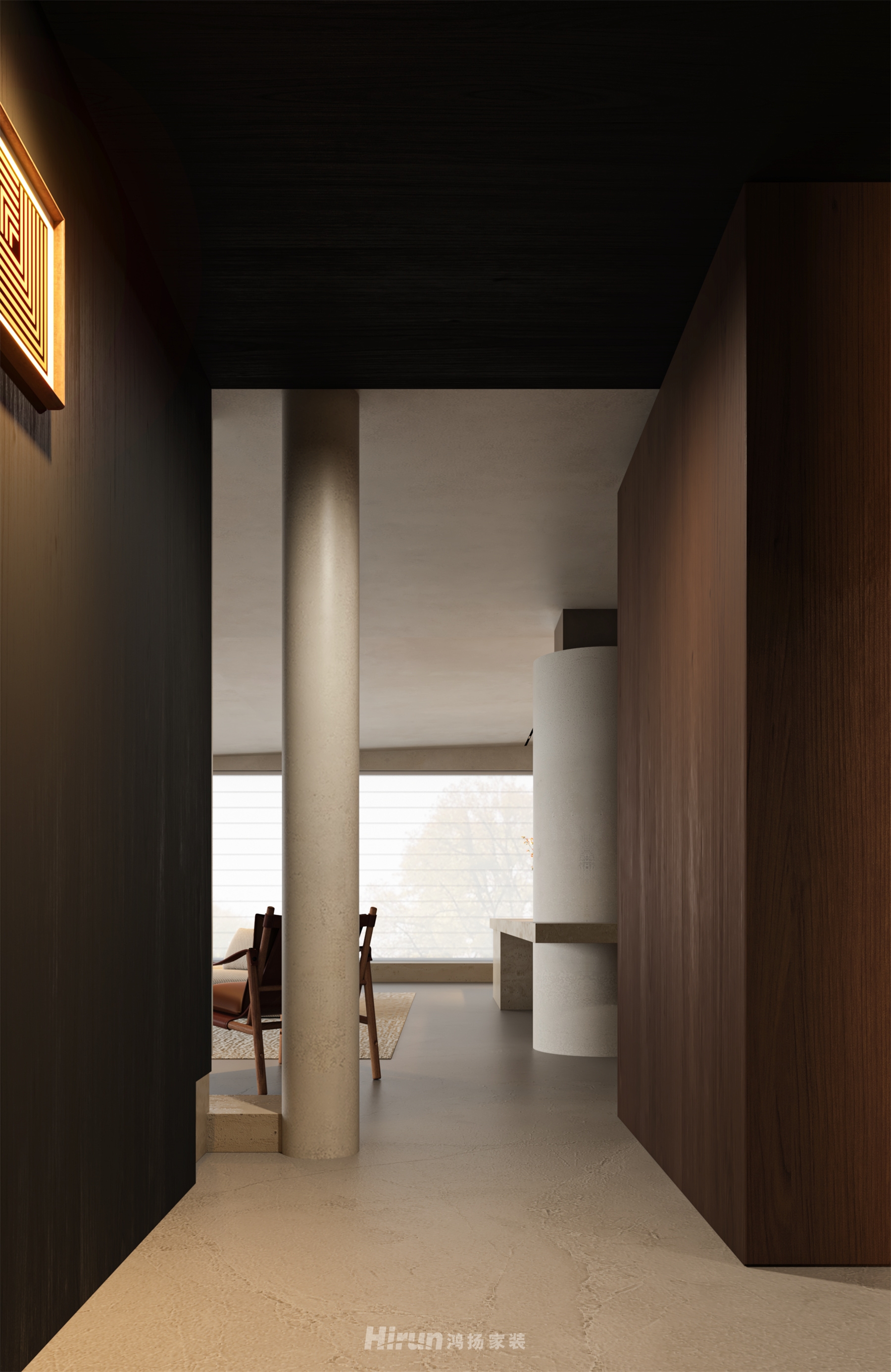 《貳0貳伍》195㎡藝術室界大平層 裝修案例效果圖-9