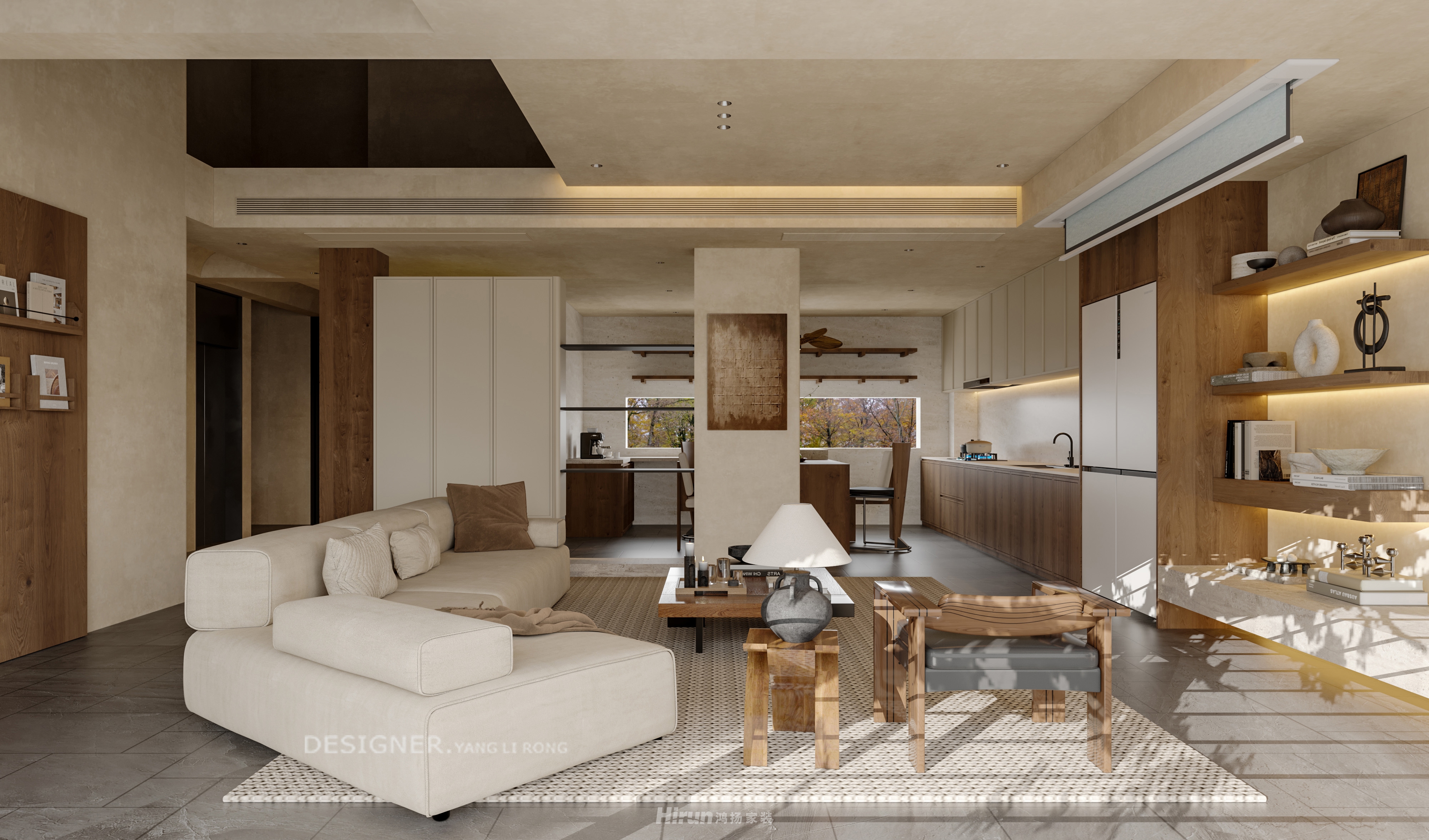 三一云湖上疊280㎡工業(yè)再造疊墅 裝修案例效果圖-6