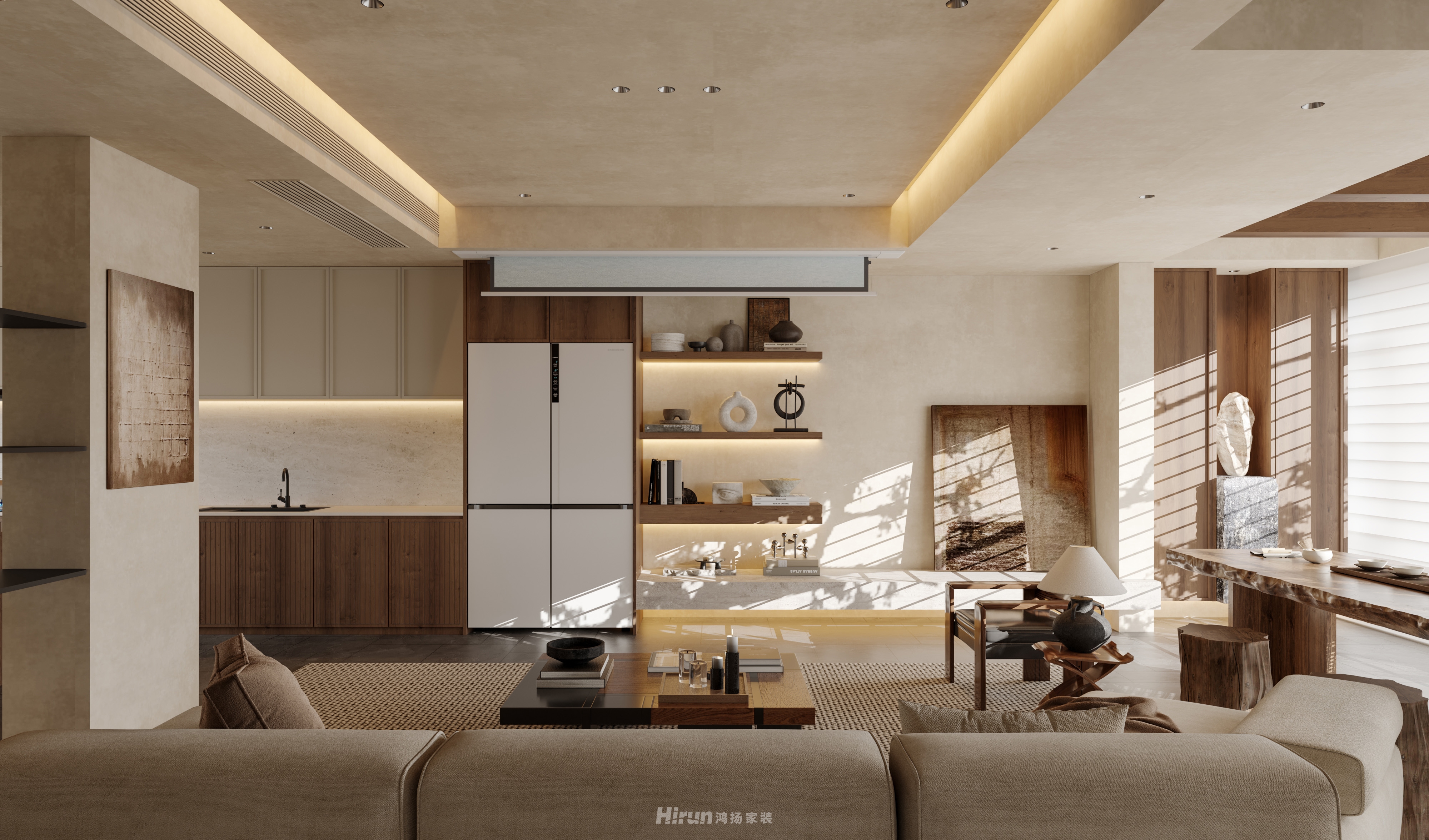 三一云湖上疊280㎡工業(yè)再造疊墅 裝修案例效果圖-8