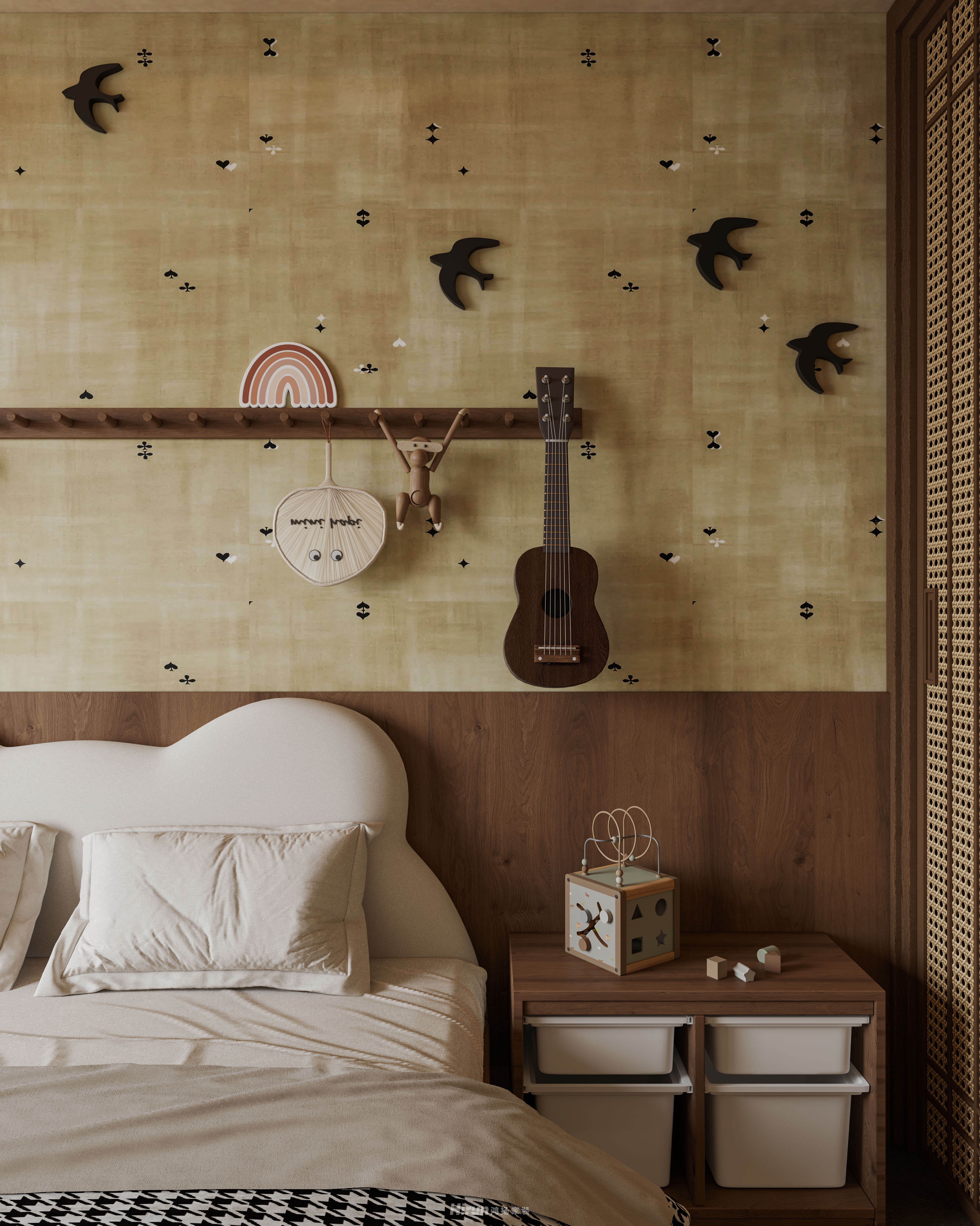 三一云湖上疊280㎡工業(yè)再造疊墅 裝修案例效果圖-15