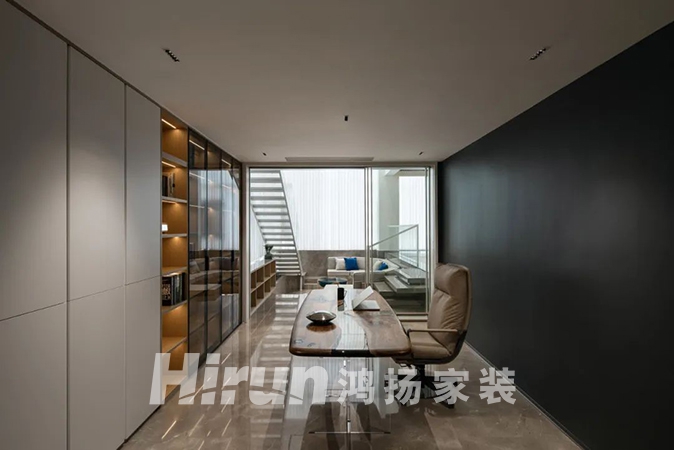 300㎡純白復式：下沉會客廳，品茗暢談，享歲月靜好