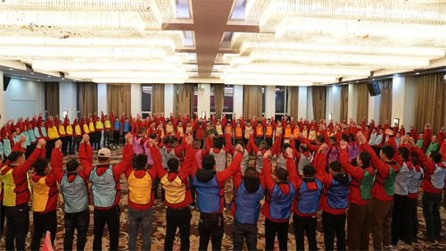 鴻揚開年集訓丨高標準施工，龍頭再領跑！