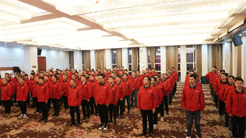 鴻揚開年集訓丨高標準施工，龍頭再領跑！