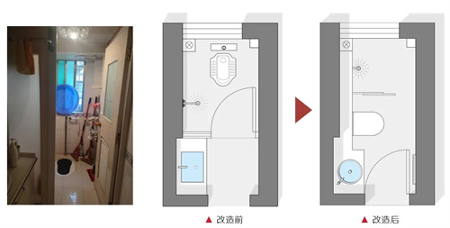 老破小爆改,3㎡衛(wèi)浴空間也能享受生活的小確幸! 老破小爆改,3㎡衛(wèi)浴空間也能享受生活的小確幸!